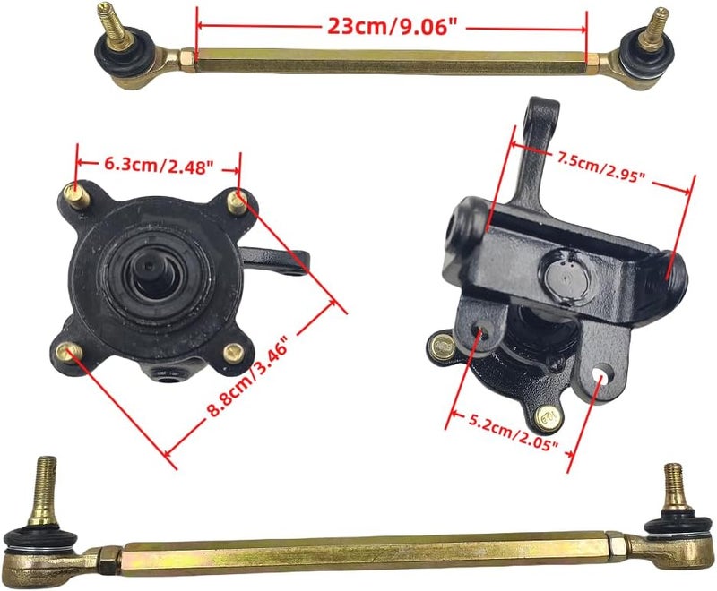 Cleo Front Wheel Steering Assembly For 50cc 125cc ATV taotao - Image 2